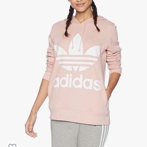 SALE! 🎉💕 Custom Crop Adidas Trefoil Hoodie